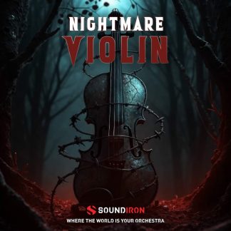 Nightmare Violin Sample Library Cover Art